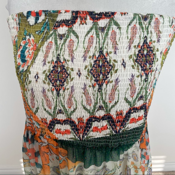 NWOT CityChic strapless maxi dress tiered - Picture 3 of 7